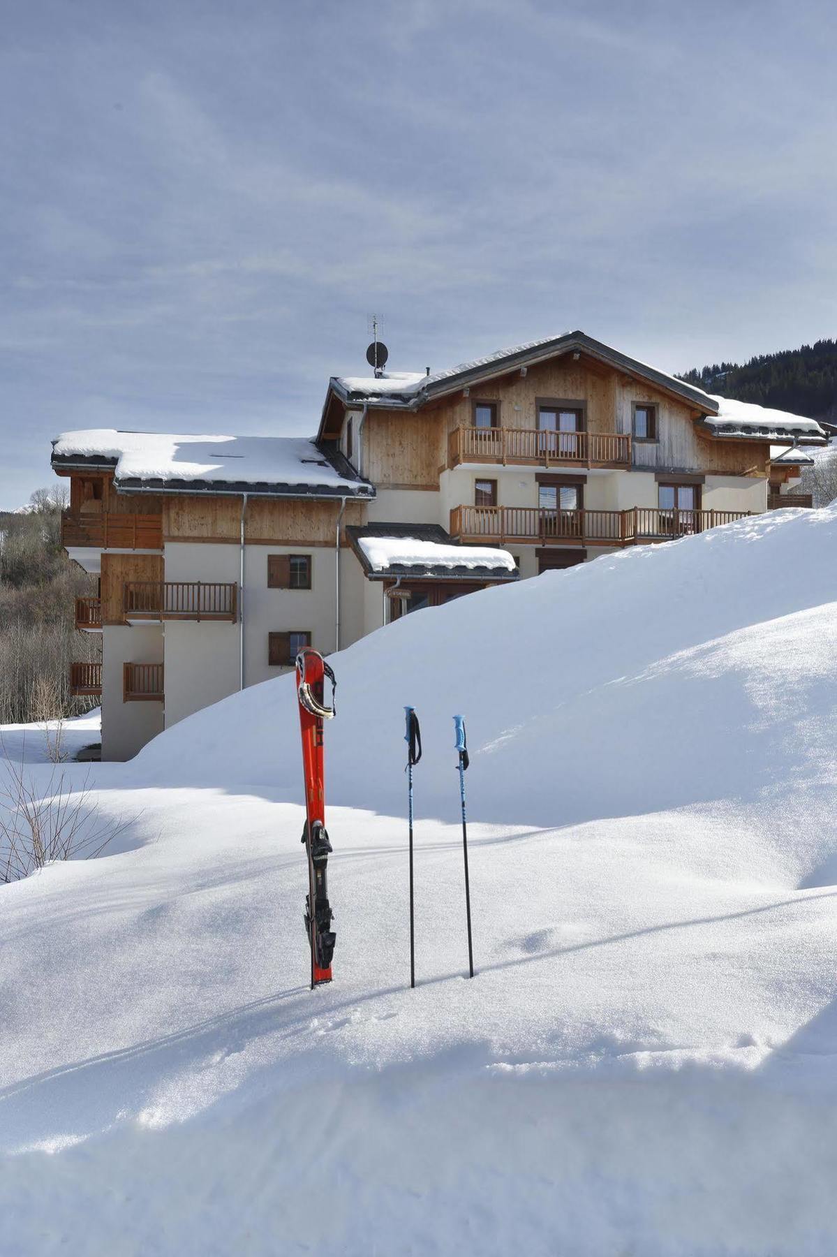 Residence Nemea Les Chalets Des Evettes Flumet Exterior photo