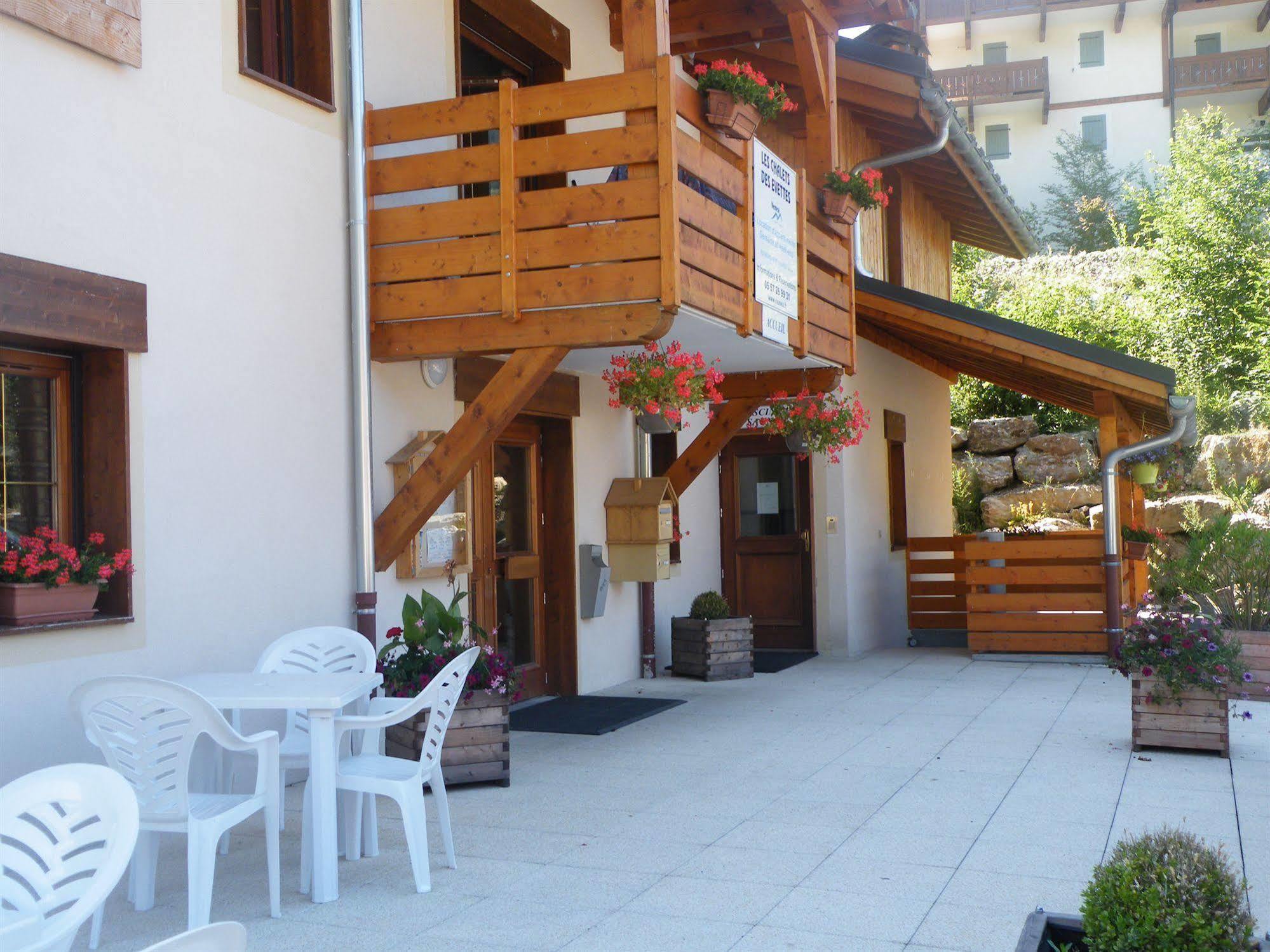 Residence Nemea Les Chalets Des Evettes Flumet Exterior photo